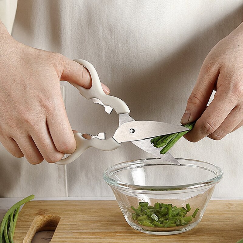 White Kitchen Gadgets Set Manufacturer - OEM/ODM Custom White 5 Pcs Home Utensils Kitchen Gadgets Knife Scissors Peeler Set