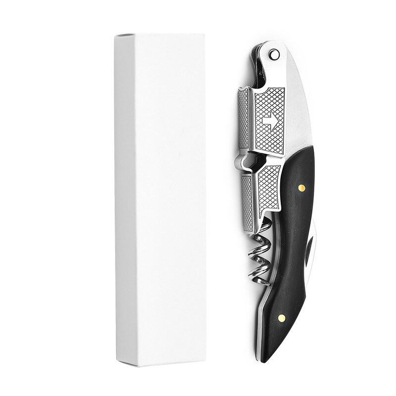 Wooden Stainless Steel Wine Opener Factory - OEM/ODM Custom High Quality Kitchen Gadgets Wooden Stainless Steel Wine Opener