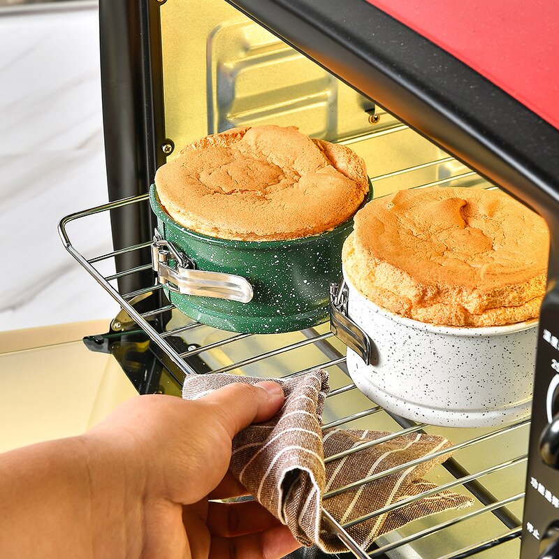 Springform Baking Pan Manufacturer - OEM/ODM Custom Non-stick Carbon Steel Leakproof Bakeware Round Springform Baking Pan