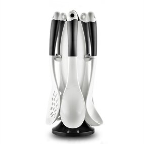 White Kitchen Accessories Set Manufacturer - OEM/ODM Custom White Kitchen Accessories Rocket Stand Holder Nonstick Silicone