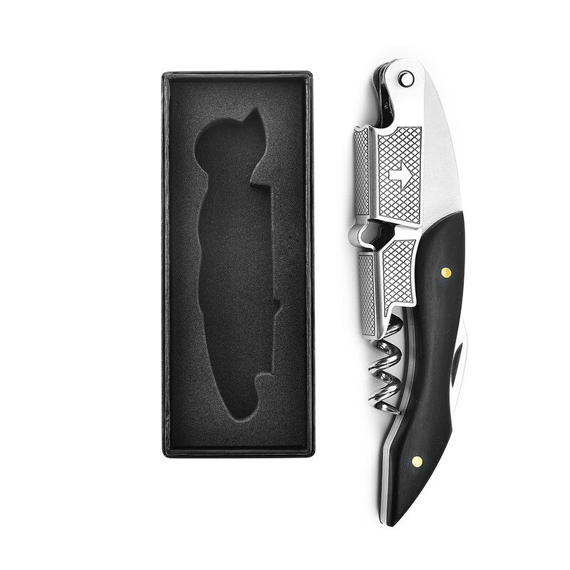 Wooden Stainless Steel Wine Opener Factory - OEM/ODM Custom High Quality Kitchen Gadgets Wooden Stainless Steel Wine Opener