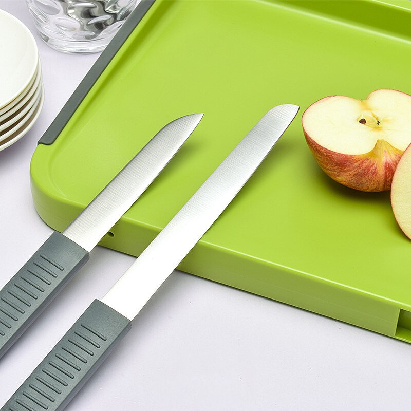 Multi-functional Cutting Board Factory - OEM/ODM Custom China Wholesale Kitchen Gadgets 3 in 1 Vegetable Cutting Board