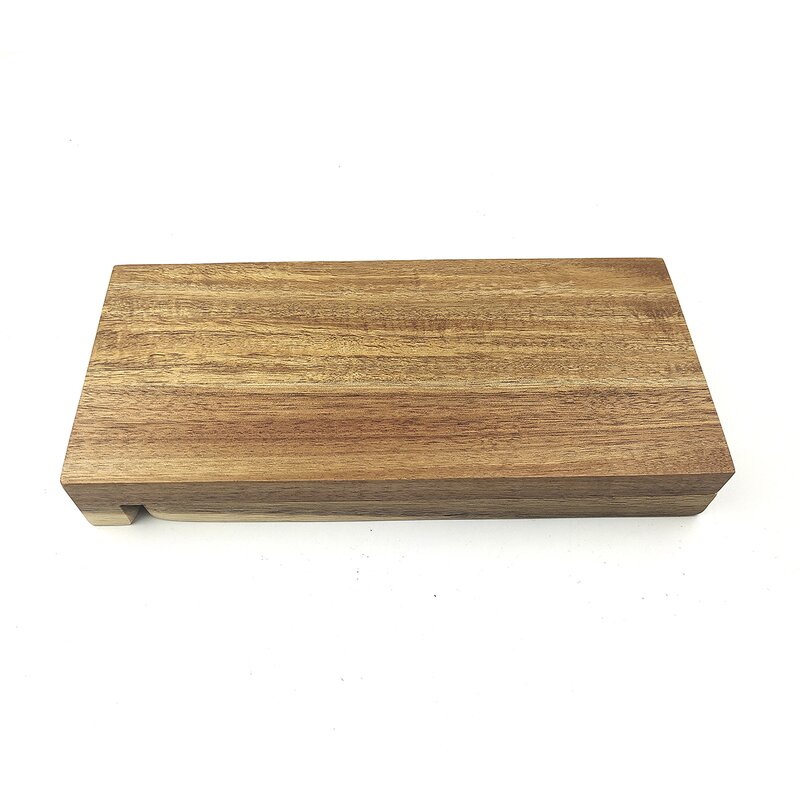 Cheese Board Set Factory - OEM/ODM Custom High Quality Rectangle Acacia Wood Cheese Board Set with Knives