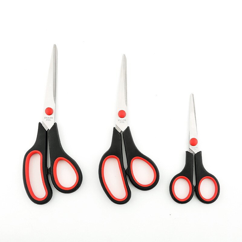 Office Stationery Scissors Factory - OEM/ODM Custom 5.5 Inch Soft Comfort-Grip Handles Stainless Steel Office Scissors