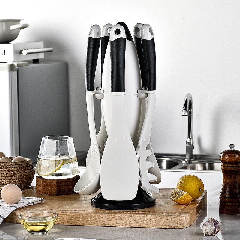 White Kitchen Accessories Set Manufacturer - OEM/ODM Custom White Kitchen Accessories Rocket Stand Holder Nonstick Silicone