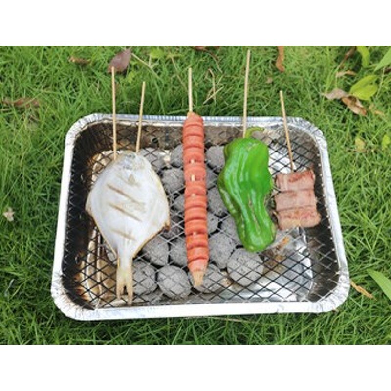 Low Price Disposable BBQ Grill Manufacturer - OEM/ODM Custom Low Price Outdoor Garden Picnic Camping Smokeless Foil Pan Grill