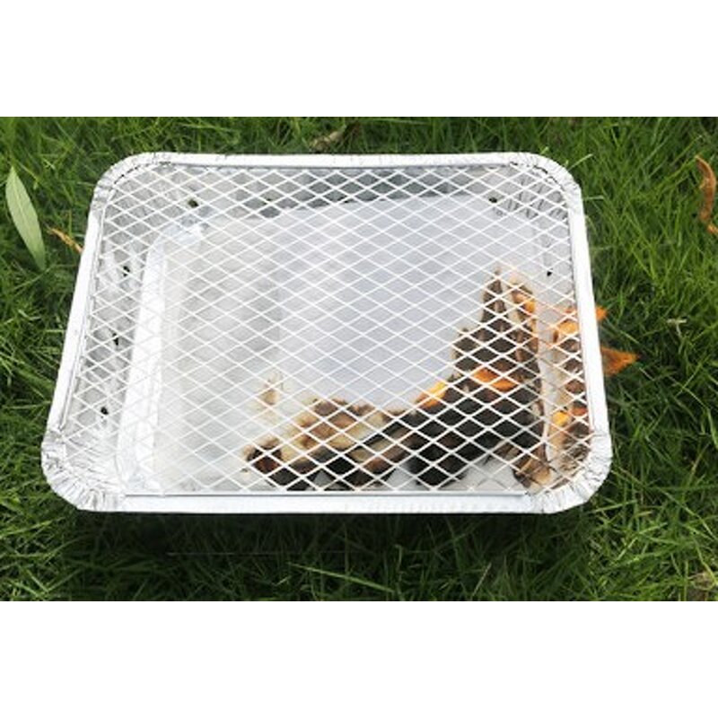 Low Price Disposable BBQ Grill Manufacturer - OEM/ODM Custom Low Price Outdoor Garden Picnic Camping Smokeless Foil Pan Grill