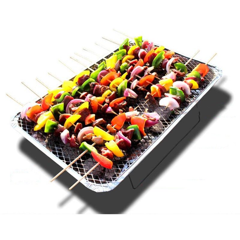 Low Price Disposable BBQ Grill Manufacturer - OEM/ODM Custom Low Price Outdoor Garden Picnic Camping Smokeless Foil Pan Grill