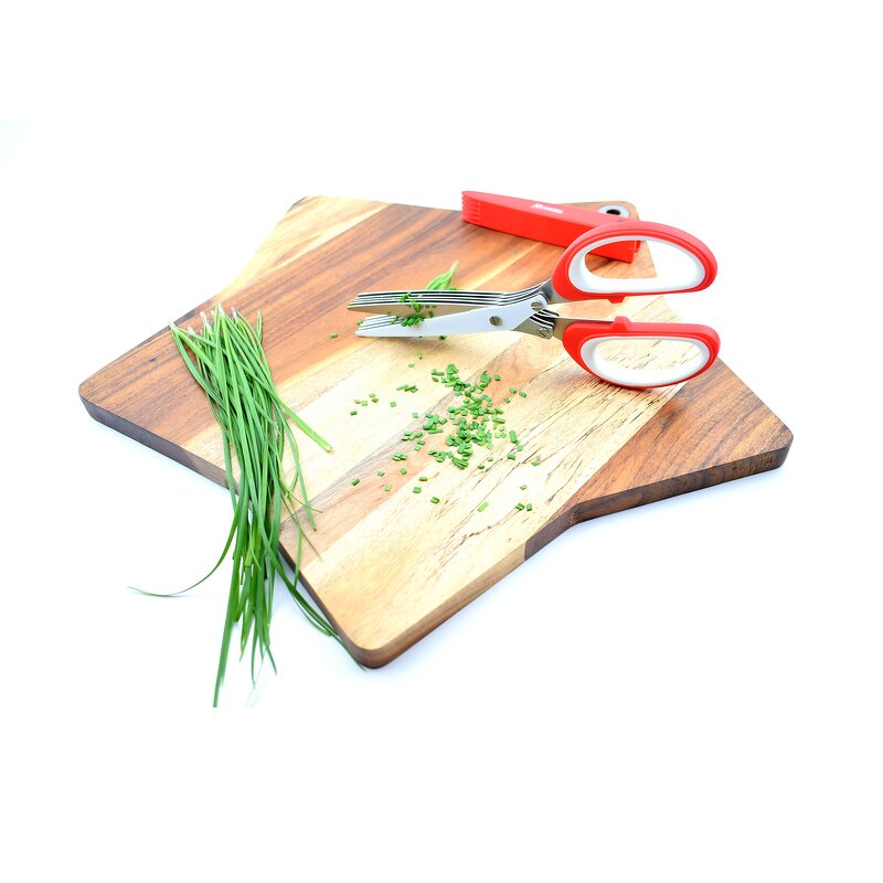 Herb Scissors Manufacturer - OEM/ODM Custom Kitchen Scissors Stainless Steel Multi 5 Layer Blades Herb Scissors Comb