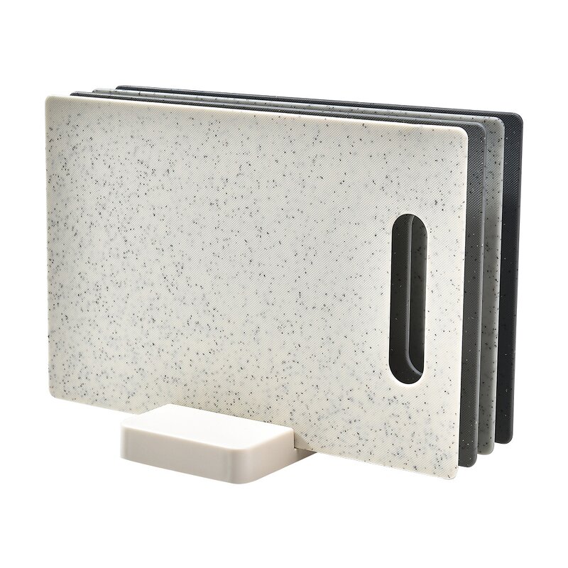 Plastic Cutting Board Set Manufacturer - OEM/ODM Custom Kitchen Accessories 5 Pc Plastic Sorting Cutting Board Set