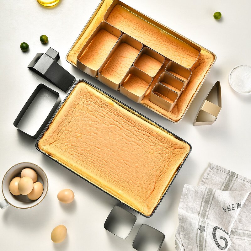 DIY Adjustable Bakeware Mold Manufacturer - OEM/ODM Custom Carbon Steel Non-Stick DIY Adjustable Letters Numbers Bakeware