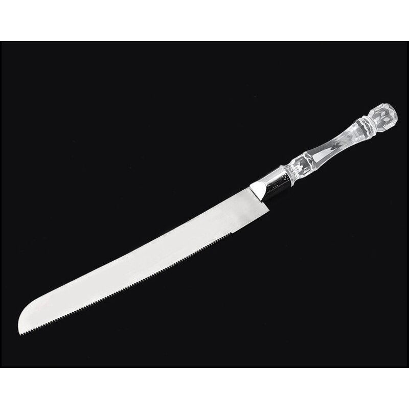 Wedding Cake Knife Factory - OEM/ODM Custom Hot Selling Kitchen Accessories Stainless Steel Wedding Cake Knife and Server