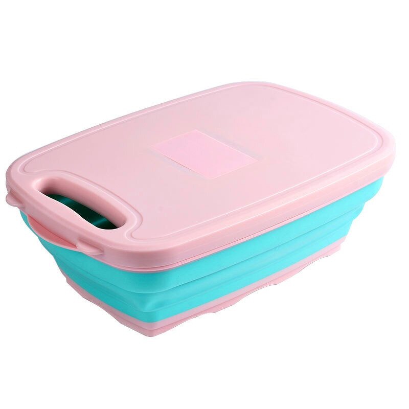 Foldable Cutting Board Factory - OEM/ODM Custom Kitchen Gadgets Gift Set Multi Function Foldable Plastic Silicone Cutting Board