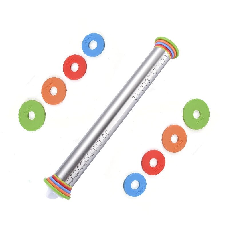 Mini Rolling Pin Factory - OEM/ODM Custom Hot Sales Mini Rolling Pin Pastry Boards Cake Rolling Pin Silicone