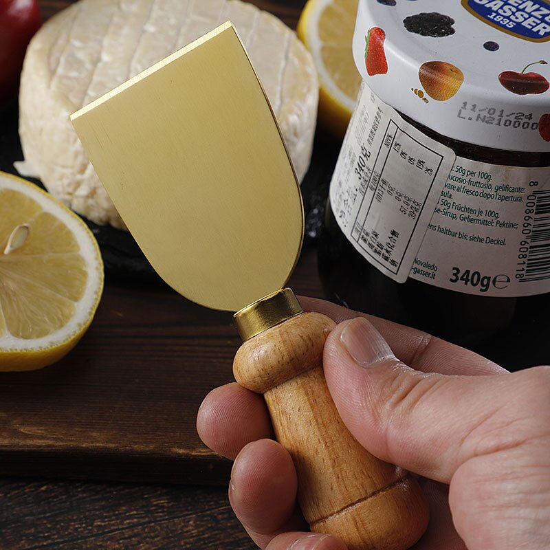 Cheese Tools Set Manufacturer - OEM/ODM Custom Kitchen Gadgets Cheese Tools Stainless Steel Cheese Knives Oak Wood Holder