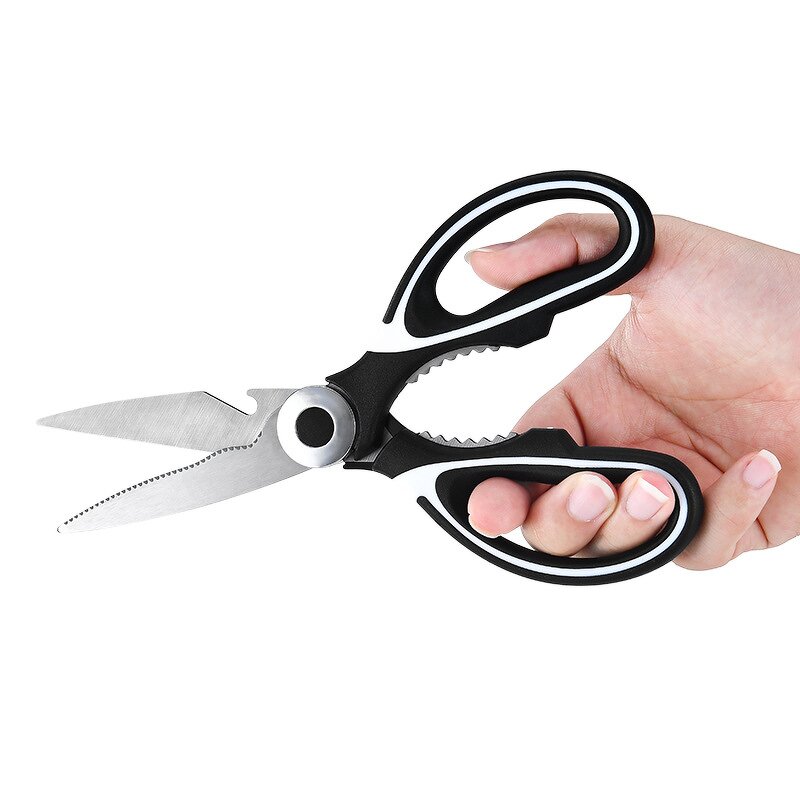 Kitchen Food Scissors Manufacturer - OEM/ODM Custom Stainless Steel Kitchen Food Scissors Powerful Chicken Cutting Scissors