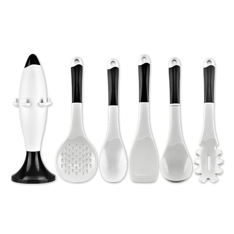White Kitchen Accessories Set Manufacturer - OEM/ODM Custom White Kitchen Accessories Rocket Stand Holder Nonstick Silicone