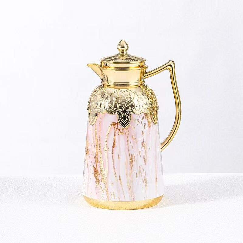 Coffee Dallah Flask Factory - Hot Selling Luxury 0.7L Single Luxury Home Party Coffee Dallah and Tea Flask