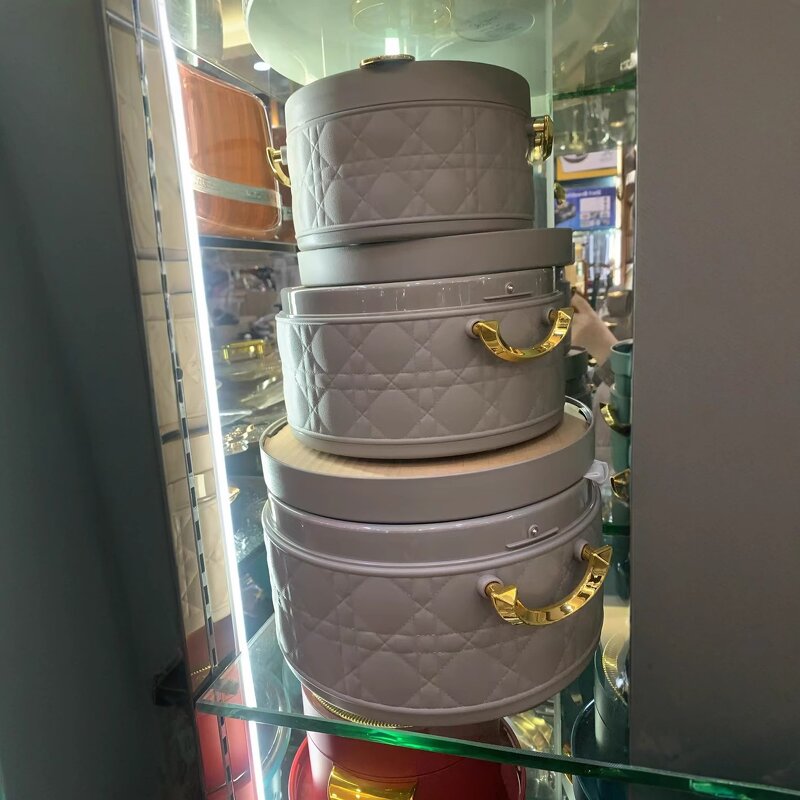 Luxury Gift Set Manufacturer - Home Kitchenware Beautiful 1L+2.5L+4L ABS+Stainless Steel Serving Dishes