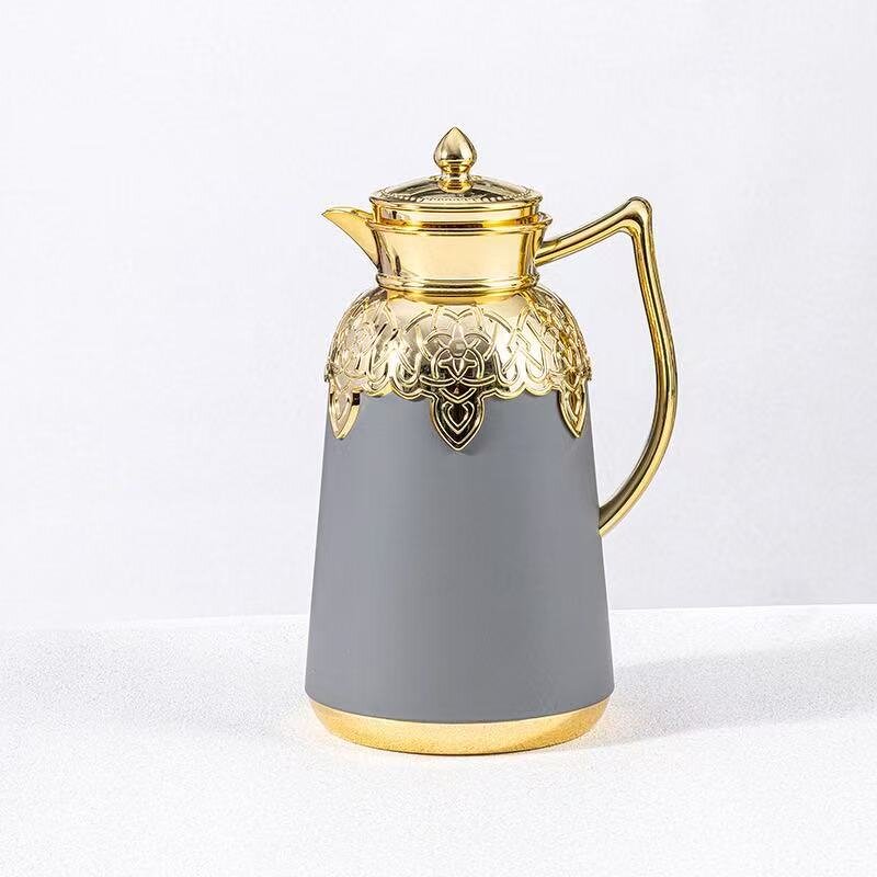 Luxury Style Vacuum Flask Coffee Pot Manufacturer - Free Sample 1L Coffee Flask Arabic Single Luxury Home Party