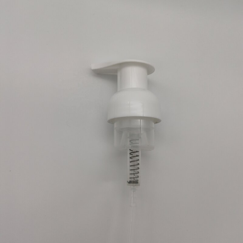 White PP Foamer Pump Factory - OEM/ODM Custom White PP 40mm Smooth Skirt Foamer Dispensing Pump