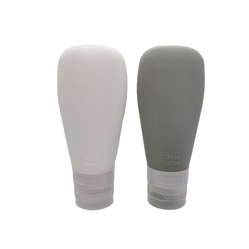 Silicone Squeeze Bottle Manufacturer - OEM/ODM Custom 90ml Silicone Squeeze Bottle Pump Dispenser Kid-Friendly Soap Bottle