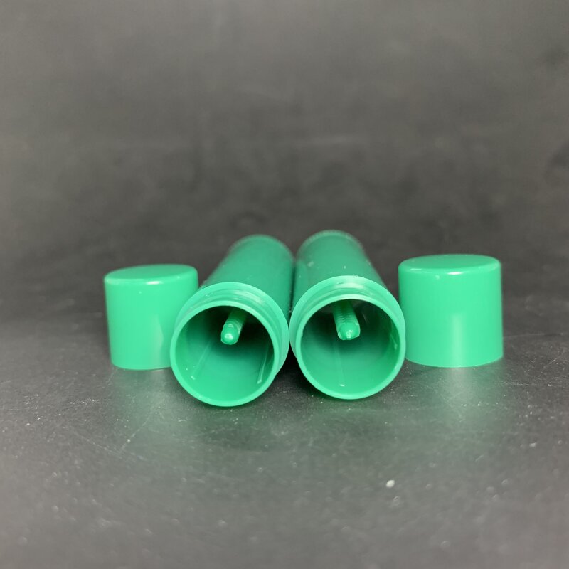 Lip Balm Empty Container Manufacturer - OEM/ODM Custom Clear Lip Balm Tubes with Twist Bottom and Top Lid 5.5 Ml