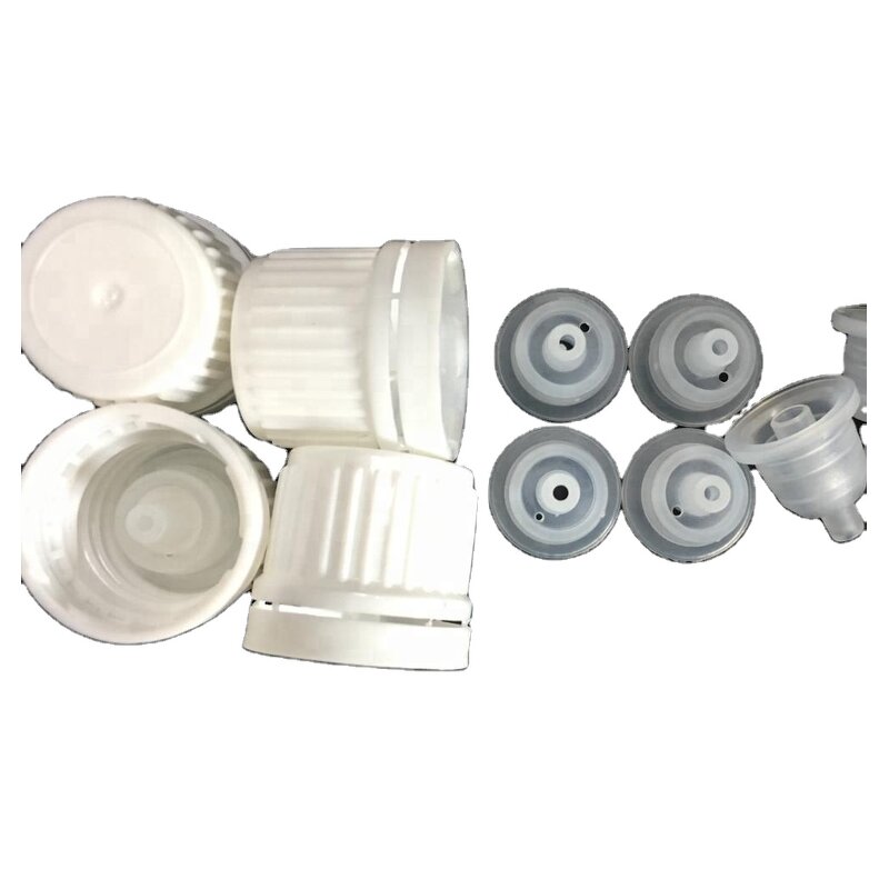 White PP Tamper Evident Dropper Cap Manufacturer - OEM/ODM Custom White PP 18 mm Tamper-evident Dropper Cap with Orifice