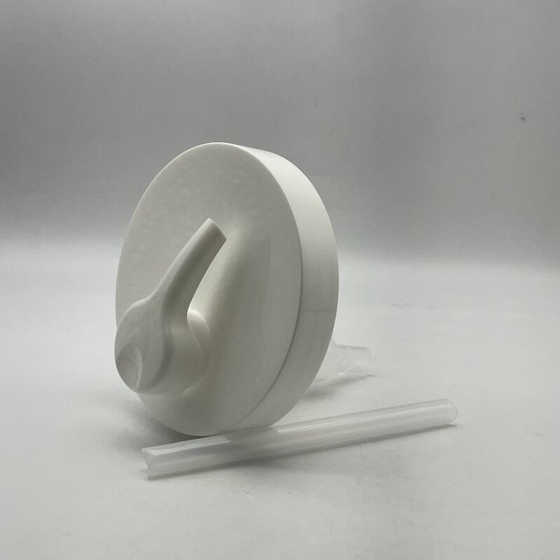 White PP Ribbed Skirt Cap Pump Factory - OEM/ODM Custom White PP 89-400 Ribbed Skirt Cap Pump with Dip Tube