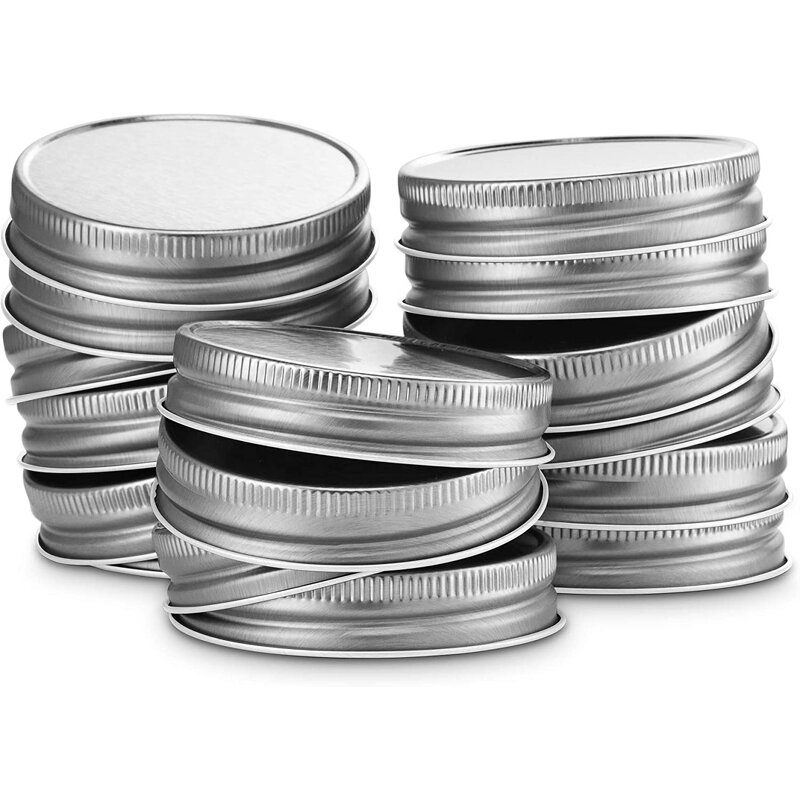 Aluminum Lid for Glass Jar Factory - OEM/ODM Custom Factory Price OEM 89MM Black Sliver Gold Aluminum Lid for Glass Jar