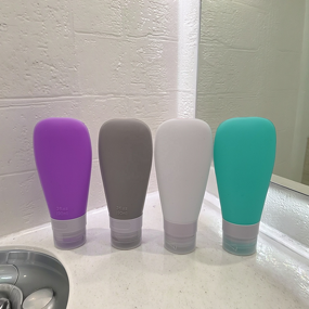 Silicone Squeeze Bottle Manufacturer - OEM/ODM Custom 90ml Silicone Squeeze Bottle Pump Dispenser Kid-Friendly Soap Bottle