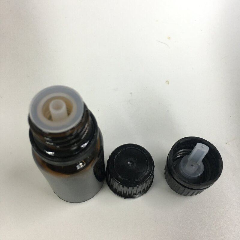 Tamper Evident Dropper Cap Factory - OEM/ODM Custom 18mm Black Tamper Evident Dropper Cap for Essential Oil Aromatherapy