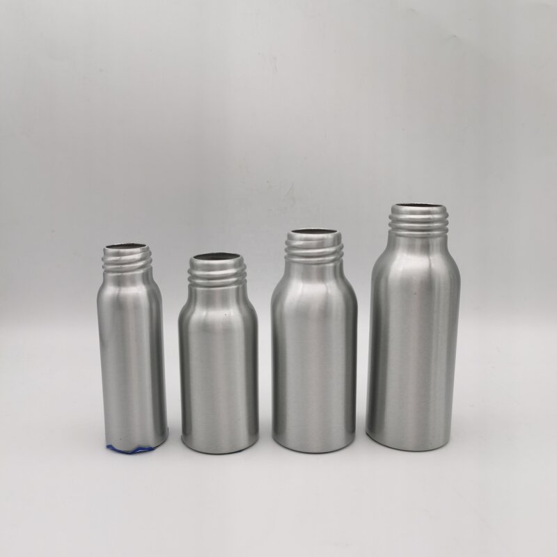 Matte Silver Aluminum Metal Bottle Factory - OEM/ODM Custom 20ml Matte Silver Aluminum Metal Bottle