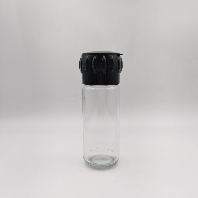 Spice Grinder Caps Manufacturer - OEM/ODM Custom Plastic Caps 38 mm Black Polypropylene Easy Grip Spice Grinder Caps