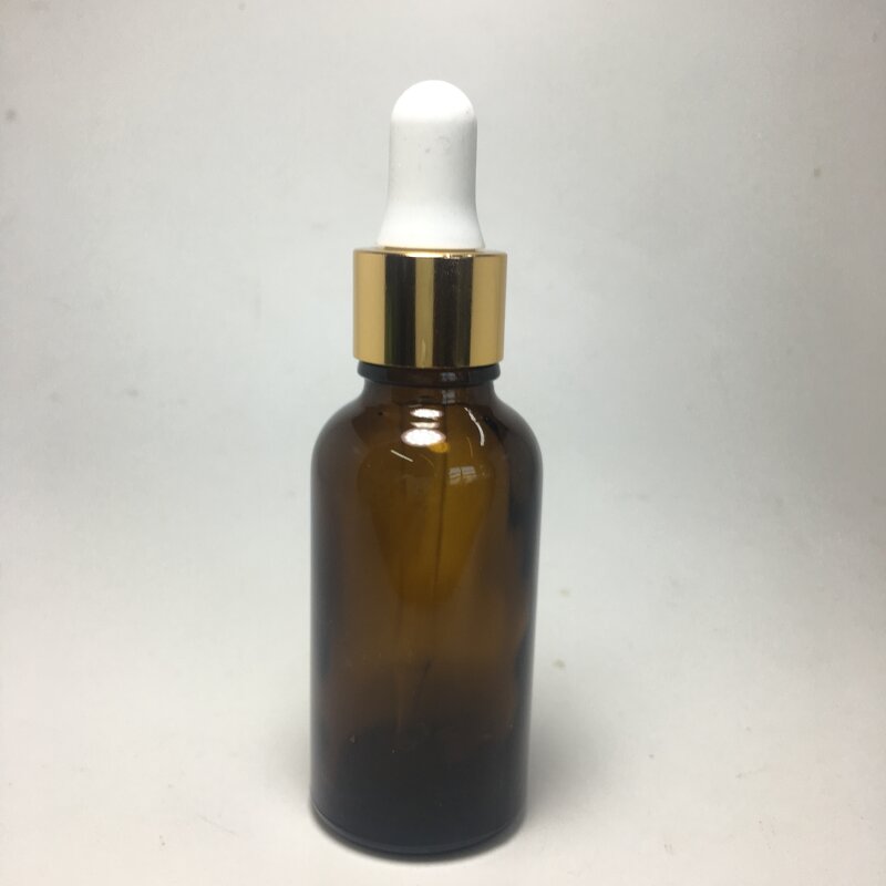 Glass Essential Oil Bottle Factory - OEM/ODM Custom 1oz 30ml Cobalt Blue Glass Essential Oil Bottle with Gold Cap