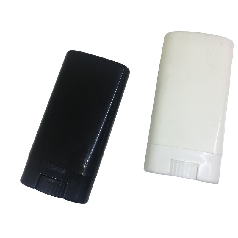 Deodorant Containers Manufacturer - OEM/ODM Custom 15g Empty Oval Lip Balm Tubes Plastic Deodorant Container