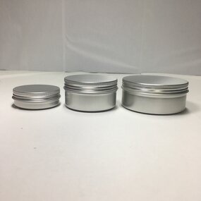 Silver Aluminum Can for Skin Care Factory - OEM/ODM Custom 20g Silver Aluminum Can for Skin Care Cream Cosmetic Packaging