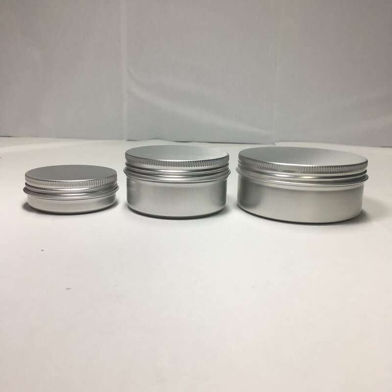 Silver Aluminum Can for Skin Care Factory - OEM/ODM Custom 20g Silver Aluminum Can for Skin Care Cream Cosmetic Packaging