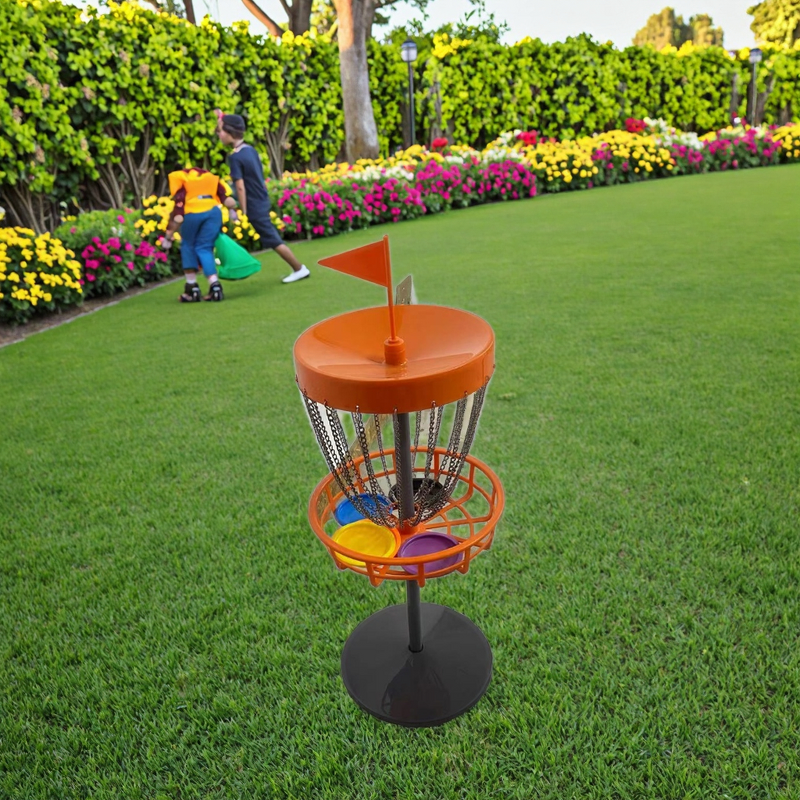 Disc Golf Basket Manufacturer - OEM/ODM Custom Portable 24 Chain Flying Disk Disc Golf Target Set Basket