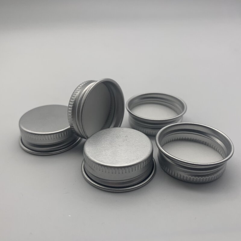 Silver Cap Lid Manufacturer - OEM/ODM Custom Silver Cap Lid Gpi 33/400 Aluminum-plastic Liquor Bottle Cap for Vodka