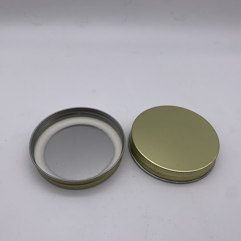 Aluminum Lid for Glass Jar Factory - OEM/ODM Custom Factory Price OEM 89MM Black Sliver Gold Aluminum Lid for Glass Jar