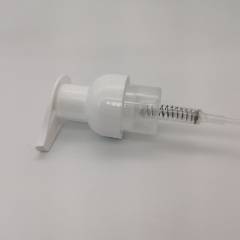 White PP Foamer Pump Factory - OEM/ODM Custom White PP 40mm Smooth Skirt Foamer Dispensing Pump