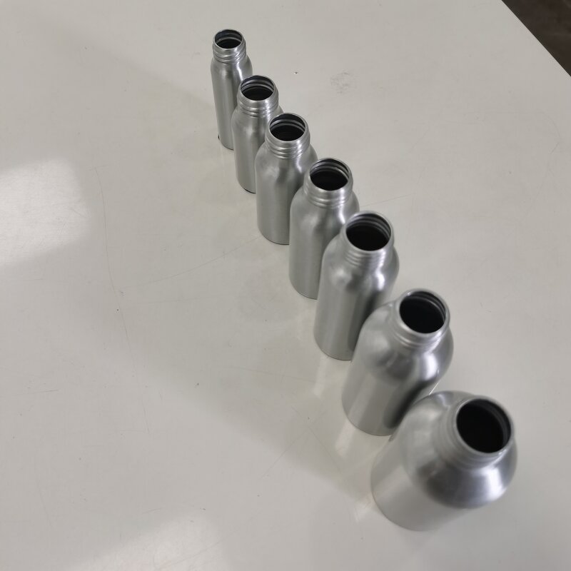 Matte Silver Aluminum Metal Bottle Factory - OEM/ODM Custom 20ml Matte Silver Aluminum Metal Bottle