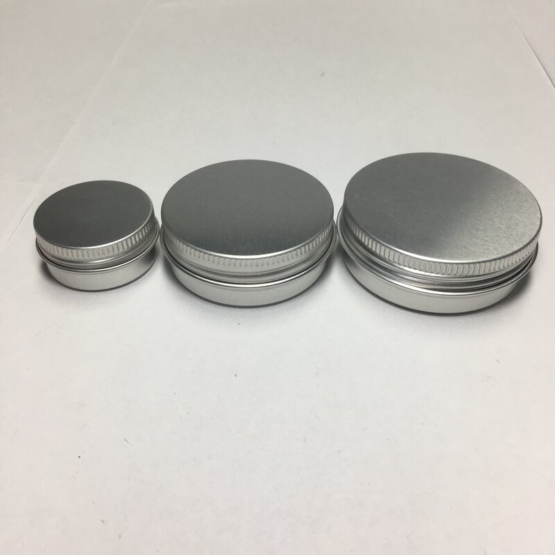 Silver Aluminum Can for Skin Care Factory - OEM/ODM Custom 20g Silver Aluminum Can for Skin Care Cream Cosmetic Packaging