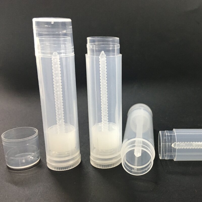 Empty Lip Balm Tubes Manufacturer - OEM/ODM Custom 0.15oz 5g Plastic Material Lip Balm Tube