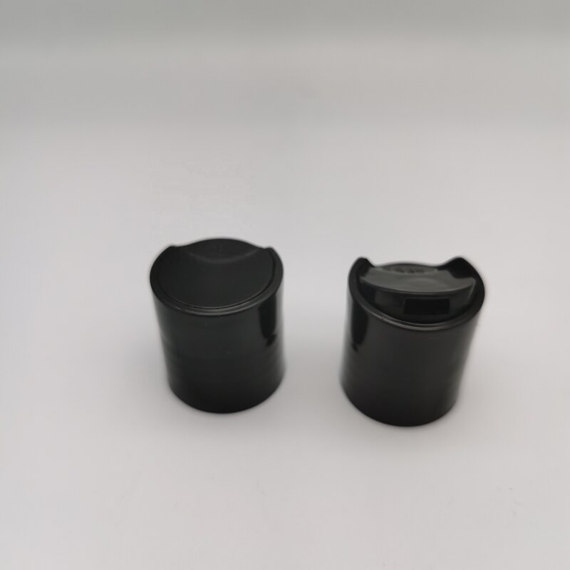 PP Disc Top Cap Manufacturer - OEM/ODM Custom Natural-colored PP 24-410 Smooth Skirt Disc Top Cap with HIS Liner