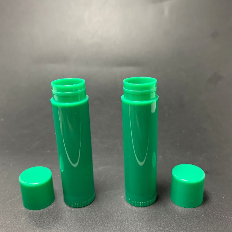 Lip Balm Empty Container Manufacturer - OEM/ODM Custom Clear Lip Balm Tubes with Twist Bottom and Top Lid 5.5 Ml