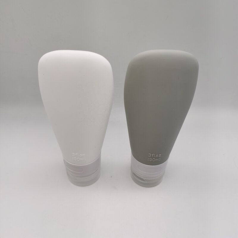 Silicone Squeeze Bottle Manufacturer - OEM/ODM Custom 90ml Silicone Squeeze Bottle Pump Dispenser Kid-Friendly Soap Bottle