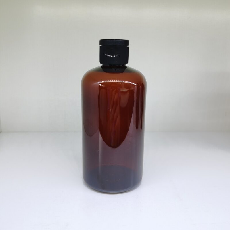 PET Boston Rounds Manufacturer - OEM/ODM Custom PET Boston Rounds Black Shampoo Screen Printing with Silver Screw Cap