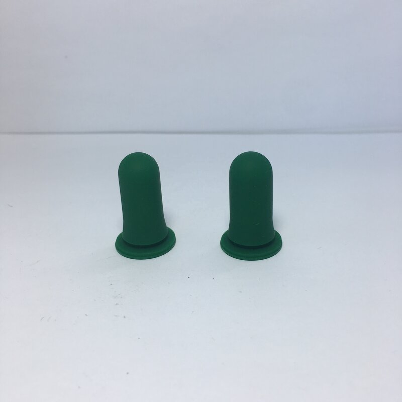 Green Rubber Bulb Glass Dropper Factory - OEM/ODM Custom 1cc Green Long Rubber Bulb White Children Resistant Cap Dropper